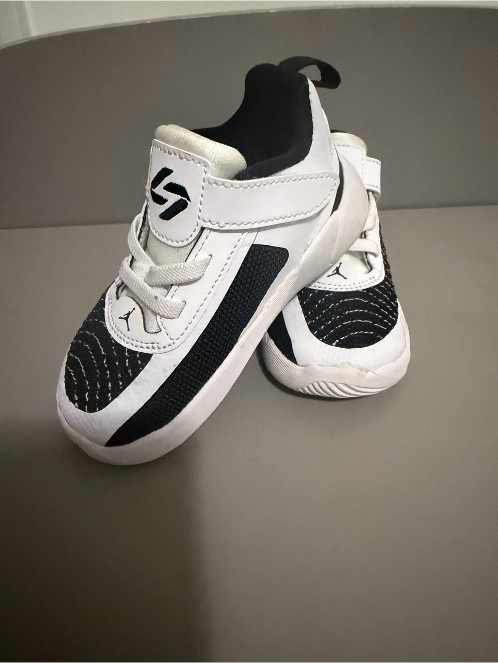 Jordan Luka 1 Kids Black and White Sneakers